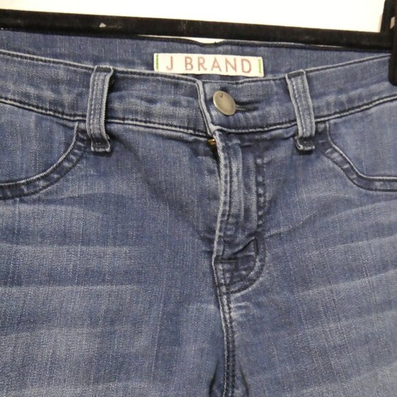 J BRAND - Leggings - South Bay | size 29 | Stylish Blue Straight Leg Jeans - Picture 4 of 16